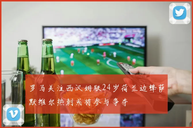 罗马关注西汉姆联24岁荷兰边锋萨默维尔热刺或将参与争夺